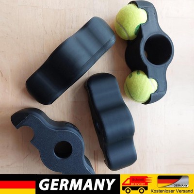 2/4 Pack Indoor Cycling Foot Pads Shock Absorbing Pads for Smart Bike Trainer