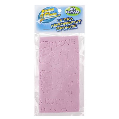 Schwamm Rosa Ultra Saugfähig Reinigungszubehör Robuste Küche