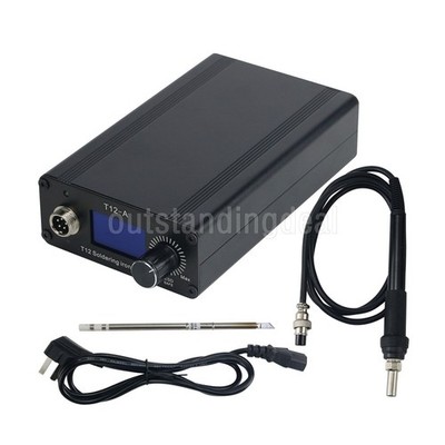 T12 Soldering Iron Station 50-700  1.3'' Digital Screen Automatic Sleep w/ Handle