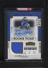 2021 Panini Contenders Rookie Ticket Swatches Variations Tutu Atwell Auto 03ox