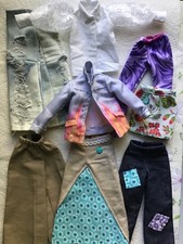 CURVY Barbie Doll Clothing, Pants, Top, Jacket and More