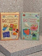 2 Pack 50 Things To Do And Make Cards Christmas And Craft Ideas