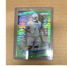 2025 Panini Prizm Tyleik Williams #328 Rookie Prizm Detroit Lions NFL Football