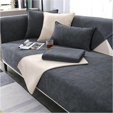 New Waterproof Sofa Non-Slip Covers Quilted Throw Pet Protector Couch Cover