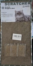MECOOL corrugated cardboard cat scratcher and lounge. New in package 3 scratchin