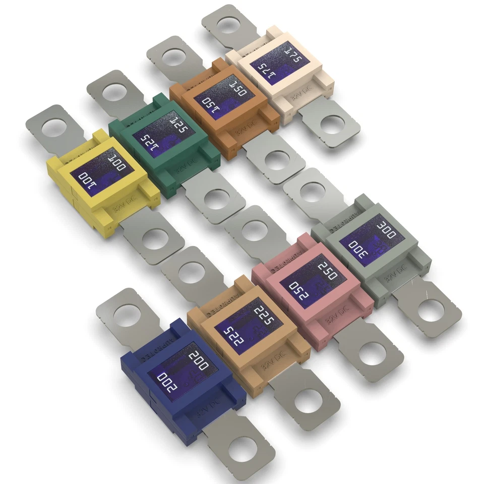 AUPROTEC Strip Link MEGA Fuse 100A - 300A High Current Heavy Duty Car Auto