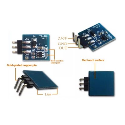 SelfLocking Momentary Touch Switches Adjustable Sensitivity Compactly PCB Module