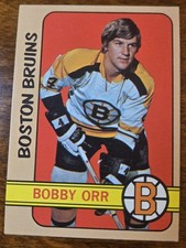 1972-73 Topps Bobby Orr NM Condition.  Free Shipping!