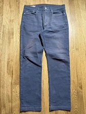 American Giant Roughneck Stretch Work Pants Men’s 32x29 Grey USA Canvas