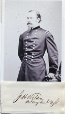 General James H. Wilson American Civil War Captured Jefferson Davis Autograph