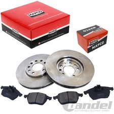 MAPCO BREMSSCHEIBEN 288mm + BELÄGE VORNE passend für OPEL CALIBRA VECTRA SAAB 9-