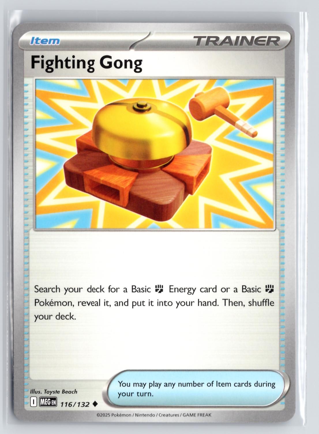 Fighting Gong #116/132 ME01: Mega Evolution
