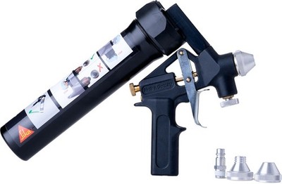 Sika Spraygun für spritzbare Nahtabdichtung 529 Dichtmasse Druckluftpistole