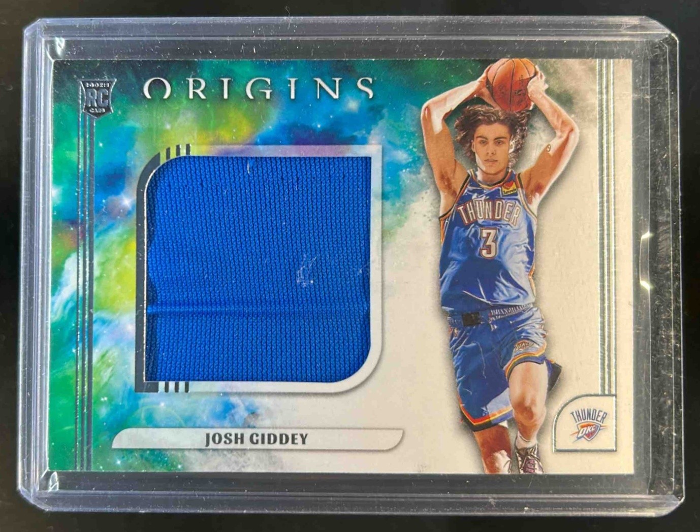 2021-22 Origins Josh Giddey Rookie Jumbo Jerseys RC #JJ-GID Thunder