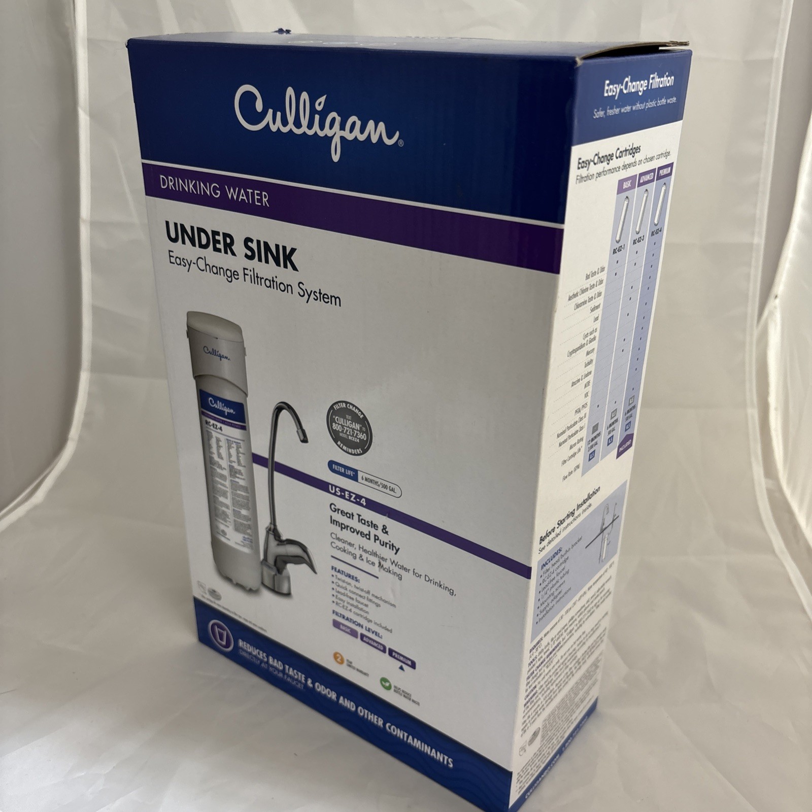 Culligan US-EZ-4 EZ-Change Sink Drinking Water Filtration Sy
