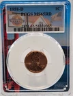 1958-D Lincoln Wheat Cent 1c PCGS MS65 RD *special holder*