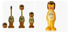 Brush Buddies Poppin' Toothbrush Rickie the Lion (Soft/Doux) Extended Handle