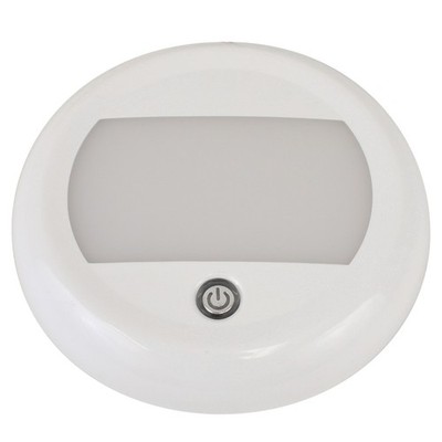 Scandvik 5 '' Kuppel Licht W/Schalter & 3 Stage Dimmen 10-30V IP67 41323P Boot