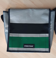 Freitag Tasche F 21 Nightclub Messenger Bag Sammler Silber Schwarz Grün Vintage