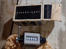 VINTAGE Veeder-Root 727215-001 Mechanical Reset Counter FREE SHIPPING!