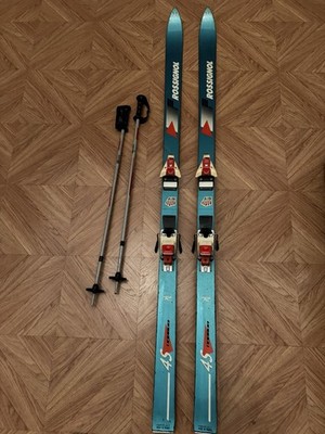 Winter Skis and Poles with Bindings