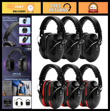 6 Pack Noise Reduction Ear Protection Muffs, SNR 34dB Hearing Protection for Kid