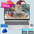 HP 17" FHD Laptop - Backlit Intel Core i5-1334U Win11Pro - UPTO 64GB RAM 2TB SSD
