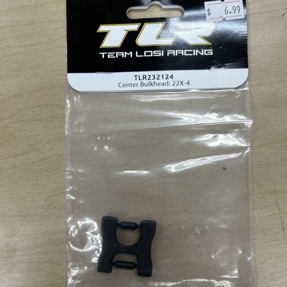 Center Bulkhead: 22X-4 Team Losi Racing TLR232124