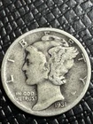 1931 Mercury Dime, Better Date, Nice Details, 99c Shipping