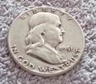 1951 Franklin Half Dollar #40