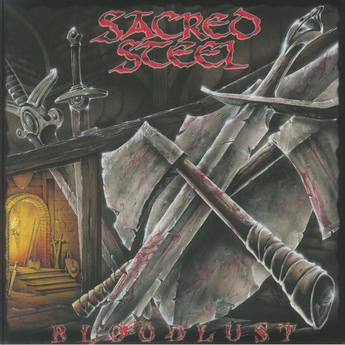 SACRED STEEL - Bloodlust (reissue) - Vinyl (gatefold grey vinyl LP)
