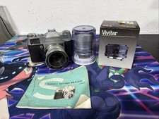 Kodak Retina Reflex S Camera Bundle with lenses Germany vintage read