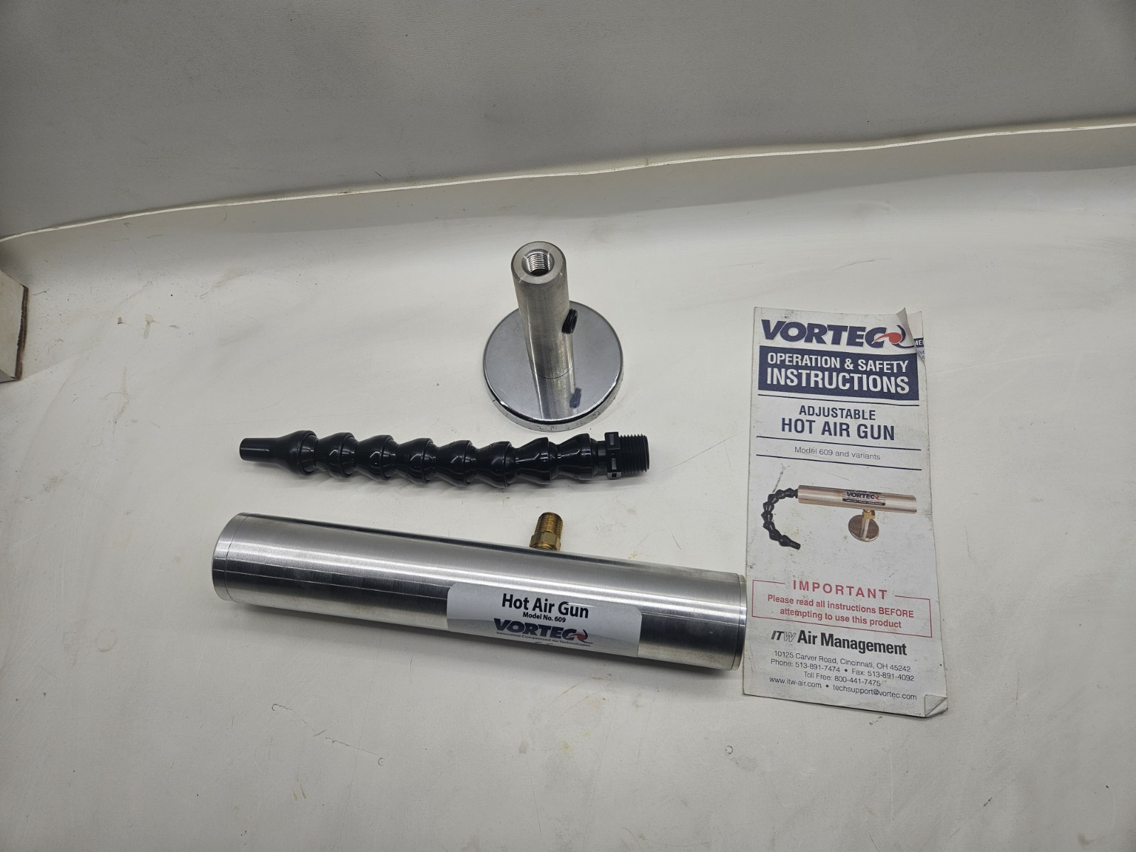 Vortex Model 609 Adjustable Hot Air System