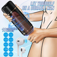 Men Masturbators Automatic Handsfree Stroker Cup Sex Toy Penis Masterbater Adult