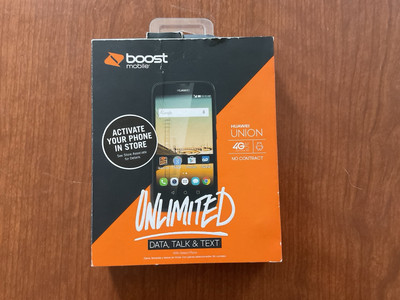 Boost Mobile  Huawei Union 4G Phone