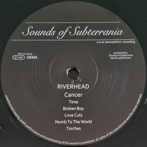 Riverhead (4) Cancer - LP 33T - Photo 3/3