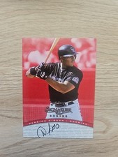 1997 Donruss Signature Series Auto Red Derrick Gibson