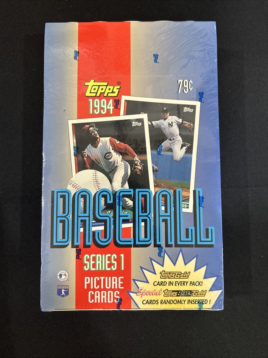 1994 Topps Baseball Series 1 Factory Sealed Wax Box 36 Packs Derek