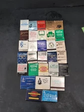 Vintage Match Matches Boxes Lot of 30 Random Hotel Restaurants Miscellaneous