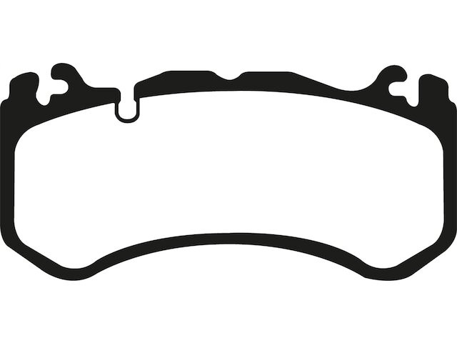 Front Brake Pad Set EBC 15WPCV57 for Maserati Quattroporte 2015 2014