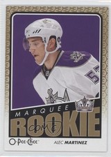 2009-10 O-Pee-Chee Marquee Rookies Alec Martinez #775 0f8