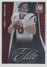 2009 Donruss Elite Elite Series Red 2/999 Matt Schaub #26 0a7