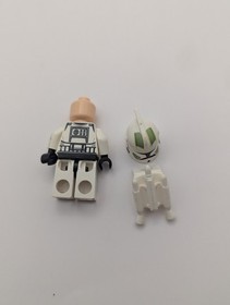 LEGO Star Wars Green Clone Trooper Horn Company Minifigure 7913 SW0298 Jetpack