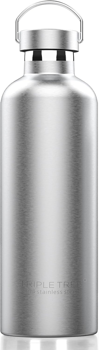Triple Tree 34OZ Vacuum Insulated Stainless Steel Water Bottle