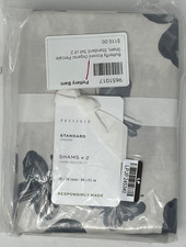 Pottery Barn Butterfly Kisses Organic Percale STANDARD Shams 2 NWT TL