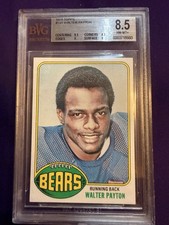 1976 Topps - Walter Payton #148 Rookie (RC) BGS 8.5 (9.5 Centering) 