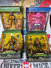 Super 7 Teenage Mutant Ninja Turtles Figure Set Donatello Leonardo Raphael Krang