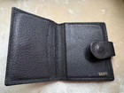 Gucci Mens Bi-Fold Card Case Black Leather — photo 1