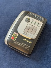 Vintage AIWA TA453 Stereo Tape Cassette Player Walkman Super Bass AM / FM Tested