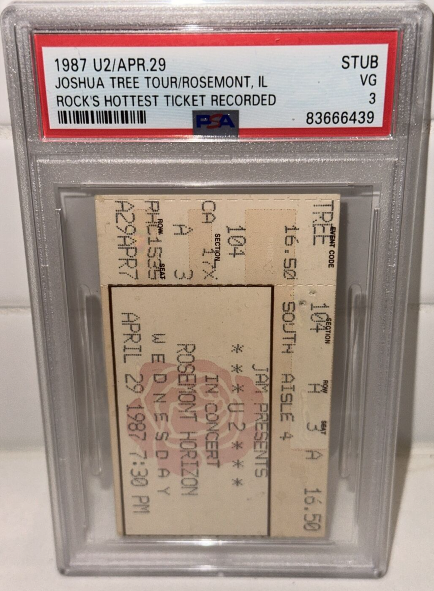 1987 U2 Concert Rocks Hottest Ticket Recorded Live Rosemont 1987 U2 Concert Rocks Hottest Ticket Recorded Live Rosemont